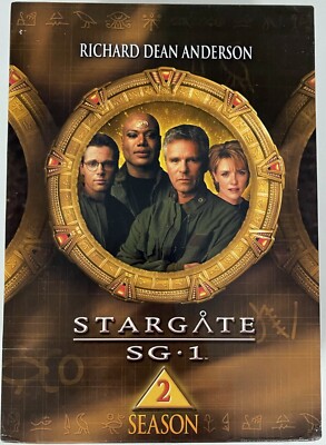 Stargate SG-1 Second Season DVD 1998 Five (5) Disc Set Science Fiction TV Series