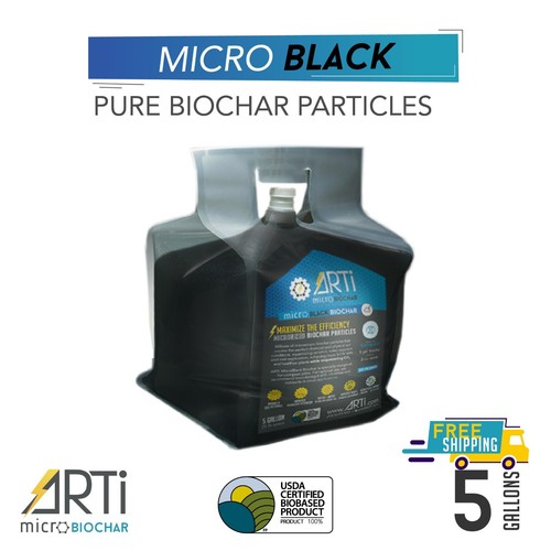 ARTi Micronized Biochar (microBlack)