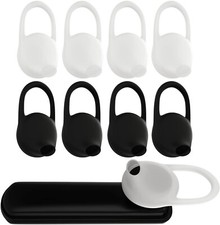 Universal Ear Hook Gel Covers Silicone Tips for Bluetooth Headset Headphones 9x