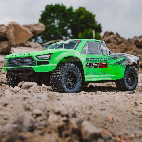 Arrma ARA4103V4 1/10 SENTON 4X2 BOOST MEGA 550 Brushed Short Course Truck RTR - Picture 20 of 23