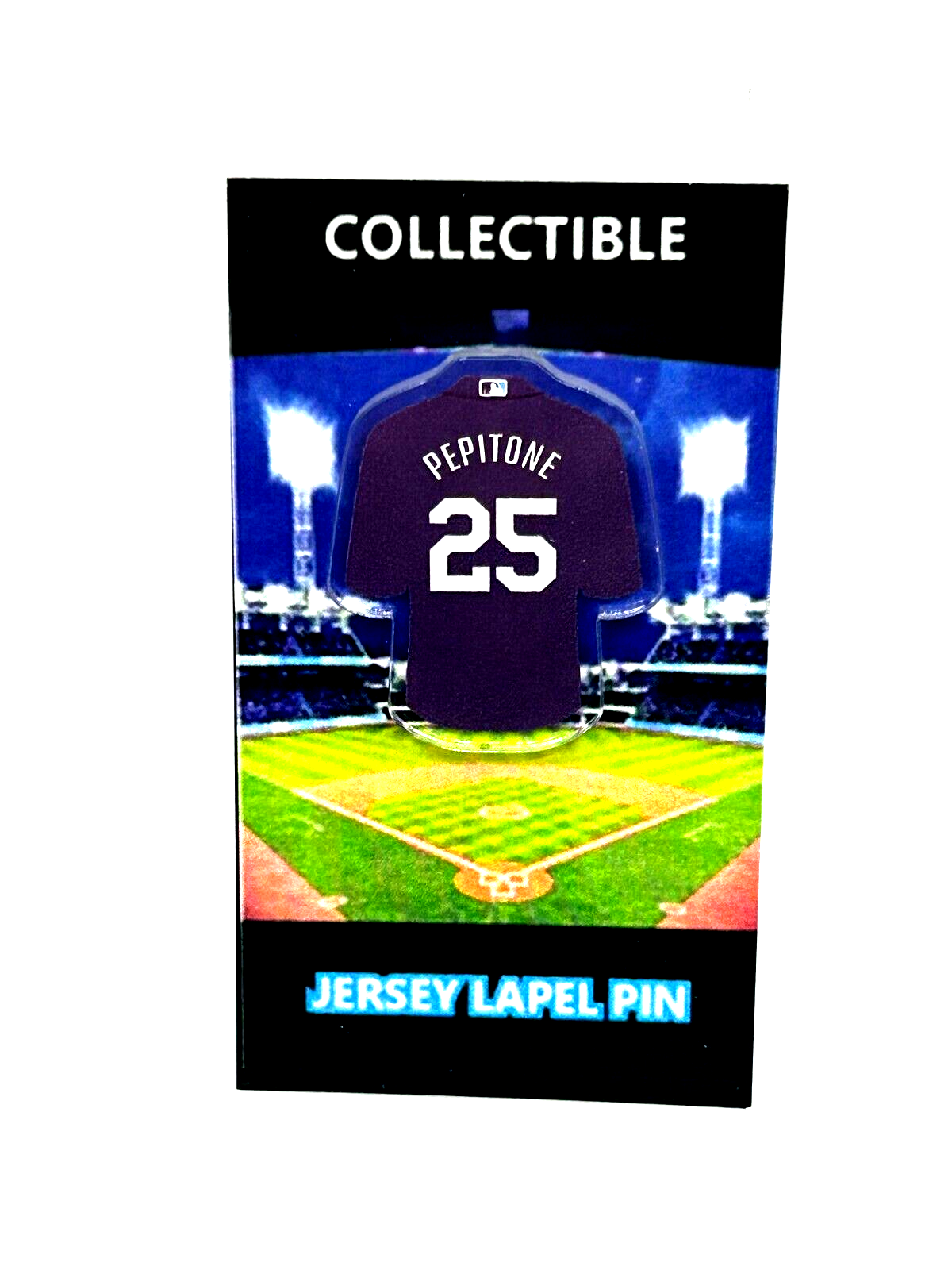 New York Yankees Joe Pepitone jersey lapel pin-Bronx Bomber Collectible