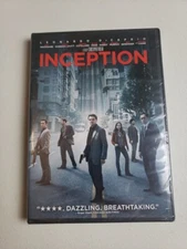 Inception (DVD, 2010) Leonardo DiCaprio Brand New Sealed! Free Shipping