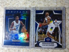 2019-20 Chronicles Rookies And Stars Zion Williamson RC &Coby White Crusade Blue