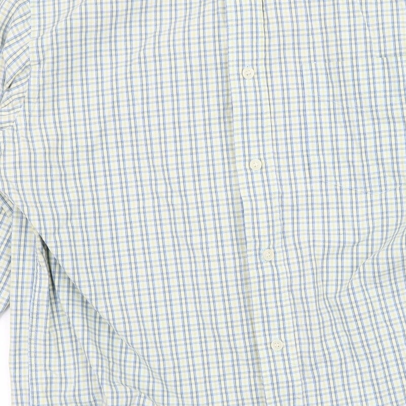Zantos Mens Check Cotton blend Size M Collared image 10