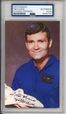 APOLLO 13 ASTRONAUT FRED HAISE SIGNED PHOTO PSA DNA COA AUTOGRAPH NASA SPACE