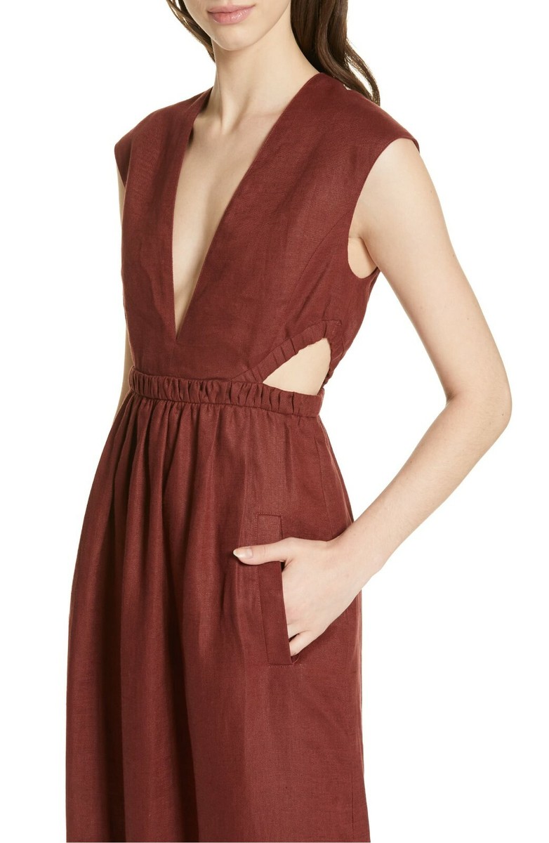 chinese dress ladies Linen Cotton Voile Sculpted Dress