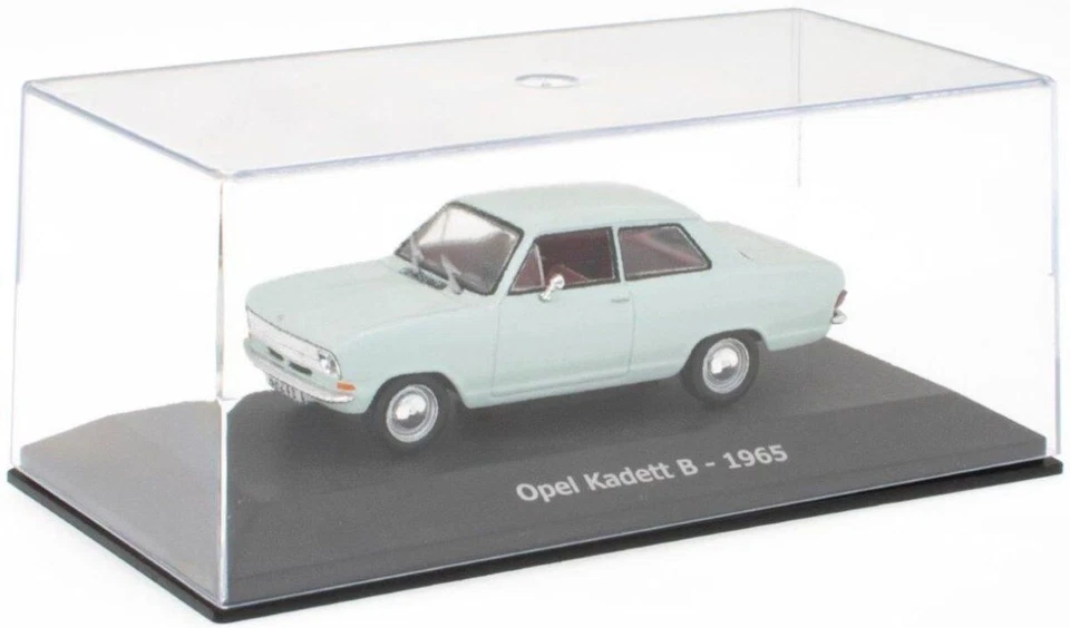 1:43 Model Cars, Opel Kadett B - 1965 - Lt Grey, Partworks  by Ixo, Norev, Road - Image 2 of 2