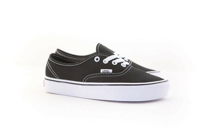vans authentic lite black white