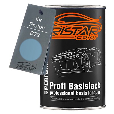 Autolack Dose spritzfertig für Proton B72 Silver Blue Metallic Basislack 1,0L