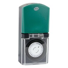 Emil Lux Tageszeitschaltuhr Mechanisch Ip44 Grun 231114 Gunstig Kaufen Ebay