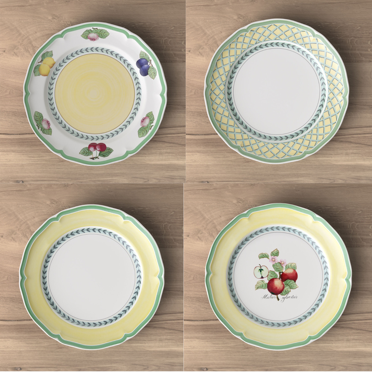 French Garden Fleurence/Valence/Orange/Vienne - Various Plates
