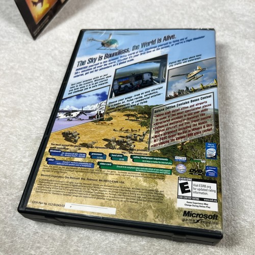 Microsoft Flight Simulator X: Deluxe Edition for PC Complete w/ Slip Cover ML366 - Picture 6 of 10