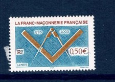 2003 TIMBRE FRANCE NEUF** N°3581 FRANC-MAÇONNERIE FRANÇAISE