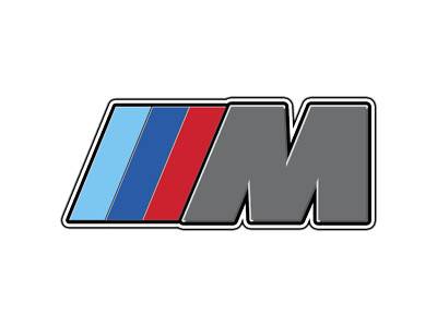 BMW M Series Logo #1 Sticker Waterproof Vinyl Decal Die-Cut Laptop Car