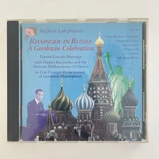 Rhapsody in Russia: A Gershwin Celebration CD 1998 Sheffield Lab Lincoln Mayorga