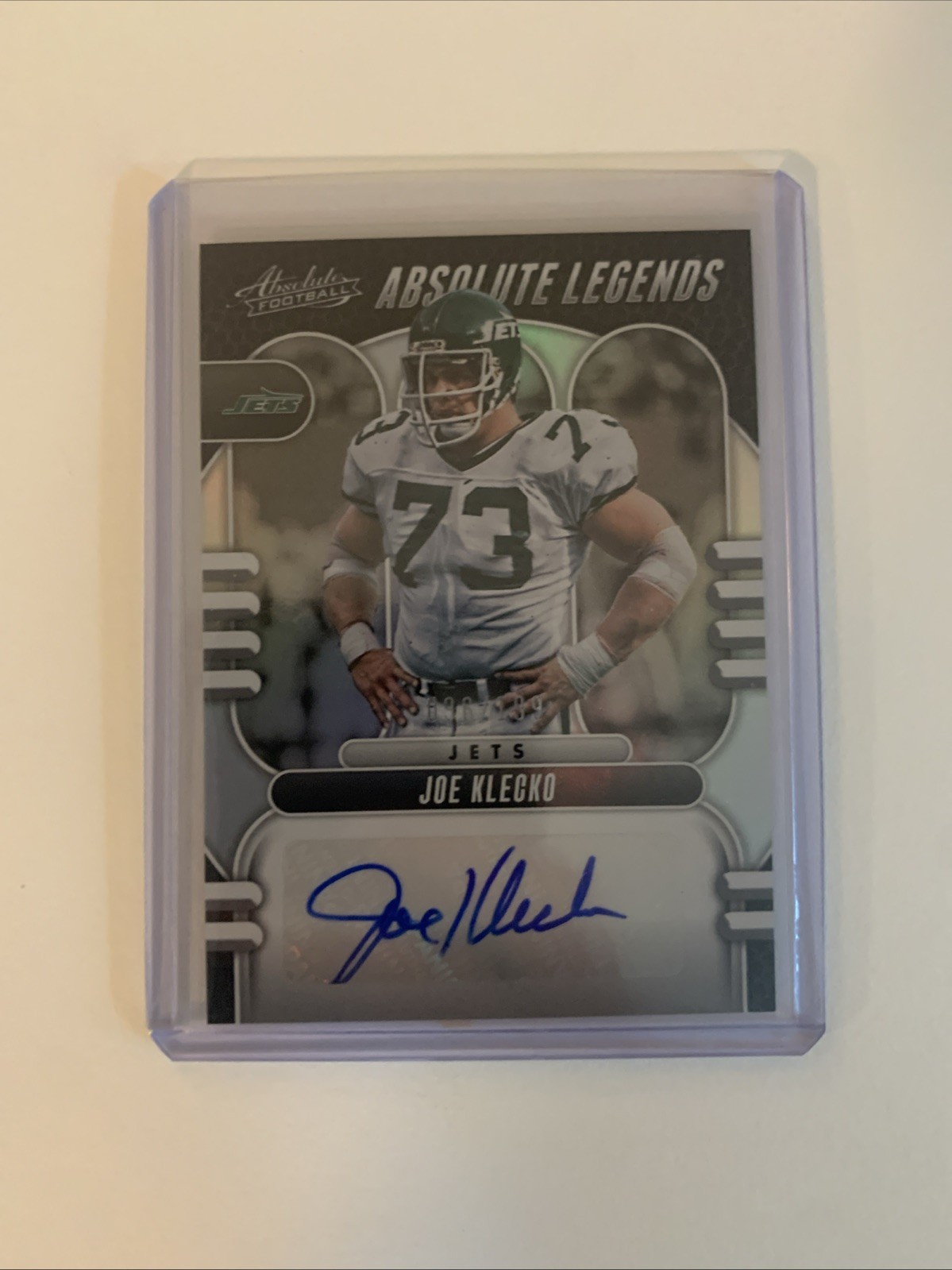 2023 Panini Absolute - Absolute Legends Signatures Joe Klecko #AL-JK /199 (AU)