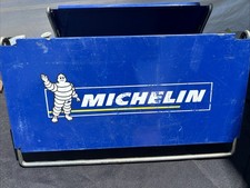 Vintage Michelin Metal Truck Tire Display Stand -sold As Is. See Pictures