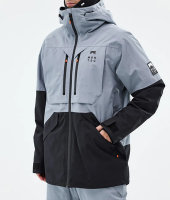 Montec Men's Arch Ski Snowboard Jacket, Blue/Black - Size XL - RRP £200