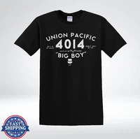 Union Pacific 4014 Big Boy Steam Locomotive Railroad Fan Vintage T-Shirt