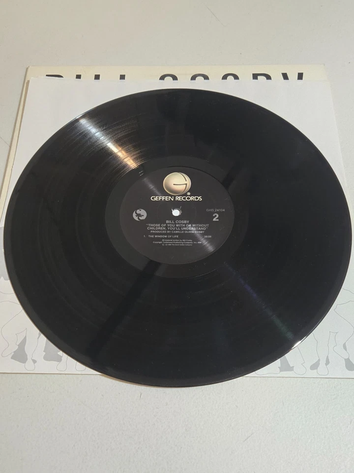 Bill Cosby - Those of You With or Without Children (1986) GEFFEN Vinyl LP - VG Foto 4 de 4
