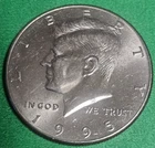 1995 P Kennedy Half Dollar -Clad AU++ US Coins 50c **Free Shipping**