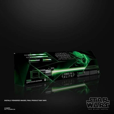 Hasbro Star Wars - The Mandalorian - série noire - sabre laser Force Fx Elite Yo - Photo 1/3