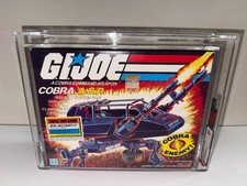 GI Joe 1985 Cobra ASP AFA 85 RARE TRIPLE WIN w Fresh Tapes Immaculate Box