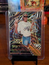 LISA LESLIE 2024 PANINI SELECT WNBA #249 ZEBRA PRIZM SSP COURTSIDE SPARKS