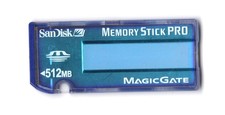 SanDisk Memory Stick Pro Magic Gate 512MB SDMSV-512 Camera Memory Card For Sony
