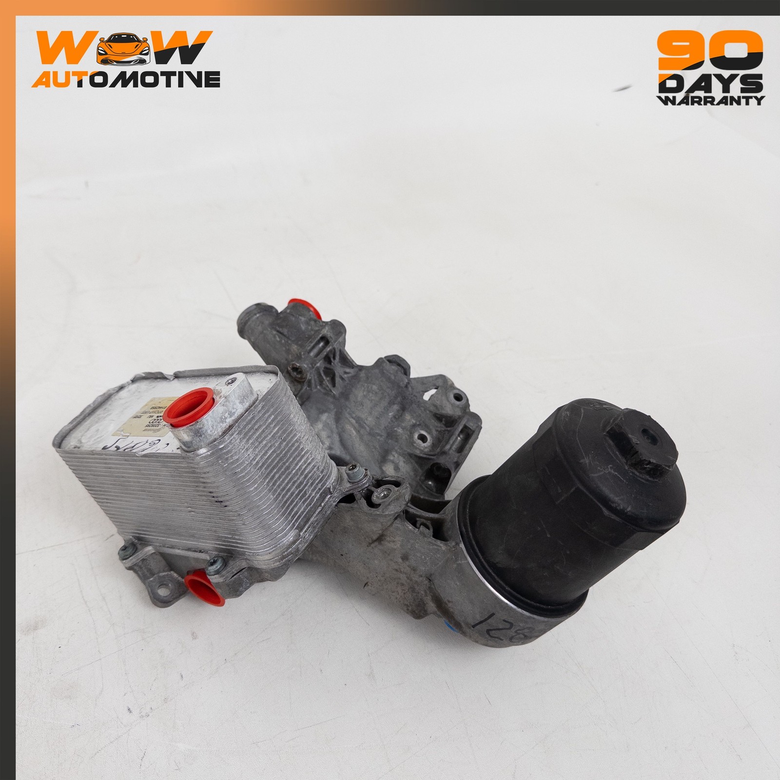 04-13 BENTLEY CONTINENTAL FLYING SPUR OIL FILTER COOLER HOUSING RADIATOR OEM
