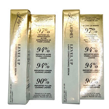 Lilly Lashes Level Up Eyelash Lash Conditioning Serum Travel LOT OF 2 NEW NIB