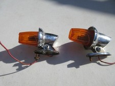 2 International Ih Signal Stat 1 Chrome Truck Roof Yellow Lights Assembly Marker 2 International Ih Signal Stat 1 Chrome Truck Roof Yellow Lights Assembly Marker