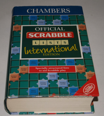 Chambers Official Scrabble Lists International Edition 