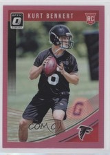 2018 Donruss Optic Rookies Pink Prizm Kurt Benkert #149 0n8