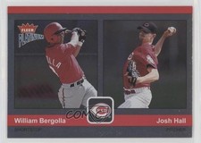 2004 Fleer Platinum Platinum Finish 87/100 William Bergolla Josh Hall #187 0q1p