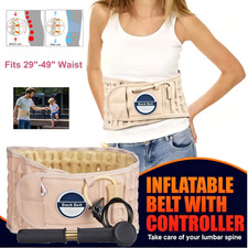 Decompression Belt Back Brace Lumbar Spinal Support  Extender Belt Air Traction