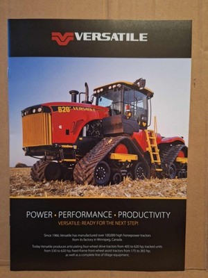Versatile   Prospekt Traktor Schlepper Englisch