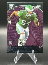 2024 Totally Certified Jeremiah Trotter Jr RC #140 Purple Mirror Eagles