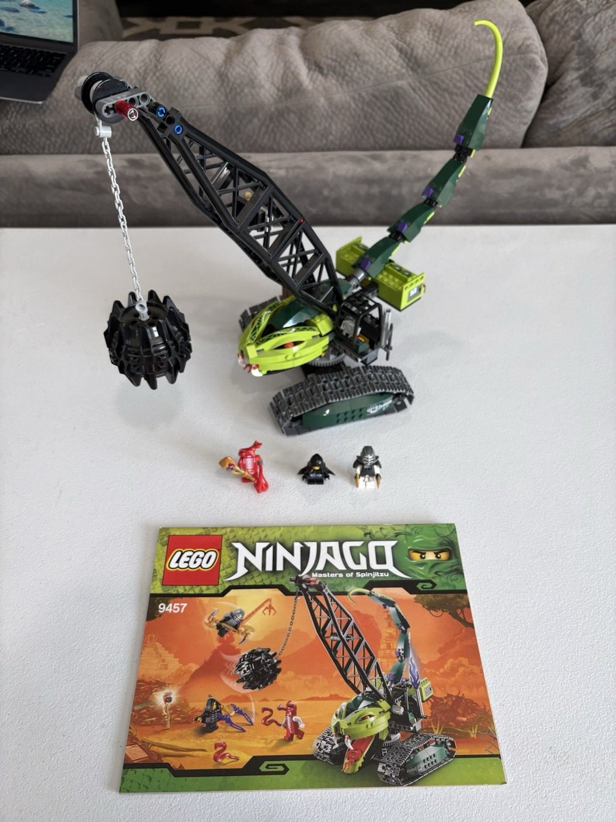 ユーザー０ LEGO Ninjago Fangpyre Wrecking Ball 9457 Set MISSING SOME PIECES