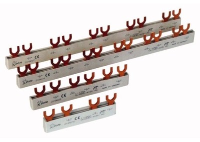 Eaton EVG-3PHAS/6MODUL/HI Phasenschiene, 3Ph, 10qmm, Gabel, 6,5TE , 216411