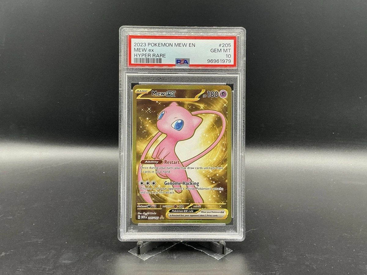 Mew Pokémon TCG Professional Sports Authenticator (PSA) Grade 10
