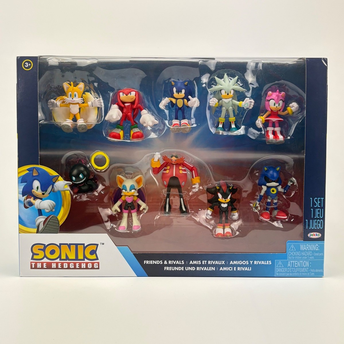 Jakks Pacific Sonic the Hedgehog Friends & Rivals 10 Figure Set