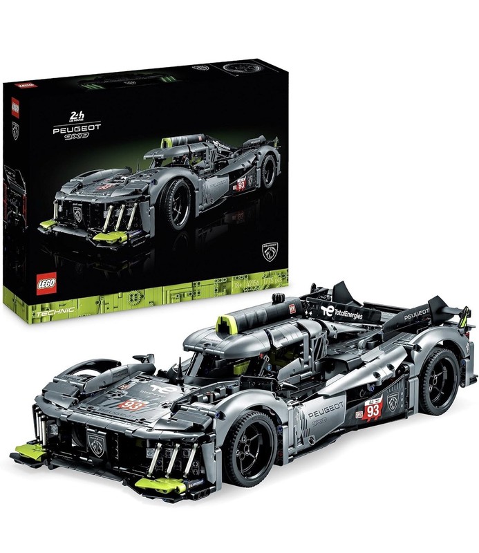LEGO Technic Peugeot 9x8 24H le Mans Hybrid Hypercar - 42156 - BRAND NEW, SEALED