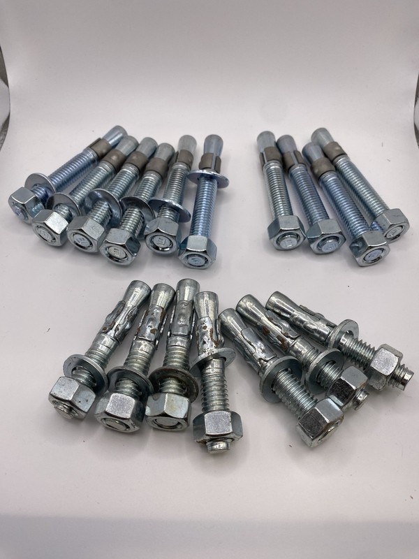 Red Head Trubolt 1/2 X 3-3/4” Wedge Heavy-Duty Concrete Anchors + Extras- READ!