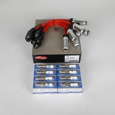 OEM 8X 41-110 Spark Plug &8X 9748UU Wire Set For Chevrolet G/M 4.8L 5.3L 6.0L US