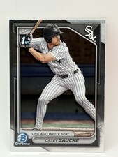 2024 Bowman Draft - Chrome Casey Saucke II #BDC-33 (RC)