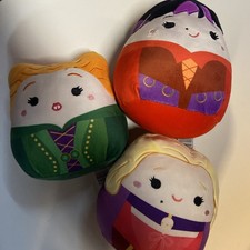 Hocus Pocus Set The Sanderson Sisters 5  Disney Squishmallows Halloween