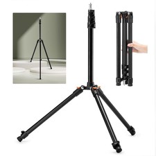 Extendable Photography Stand, Adjustable 6.56ft/78.7"/2M Aluminum Tripod with...