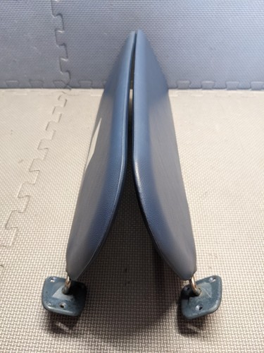 1987-1996 Ford F-150 F-250 F350 Bronco BLUE VINYL Sun Visors Sun Shade Pair - Picture 10 of 11