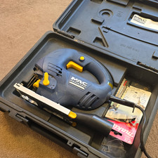 MacAllister MJS500L Corded Electric Jigsaw With Carry Case 500W Laser Guide